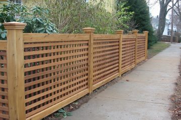 Lattice fence