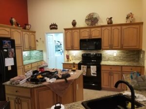Glass Backsplash