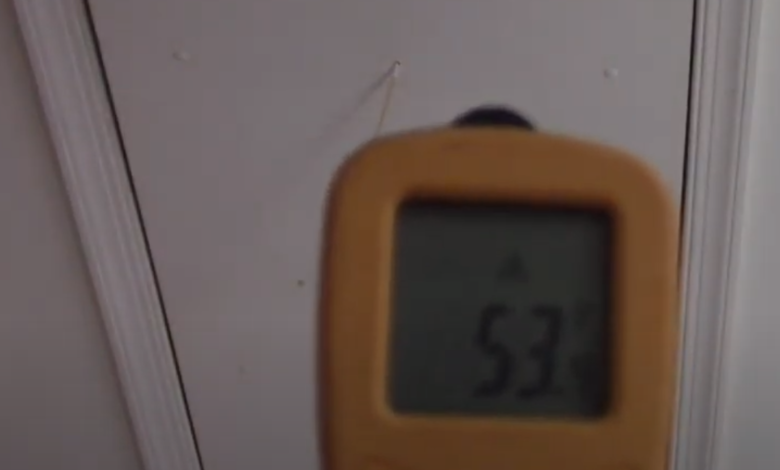 Attic Stair Temperature